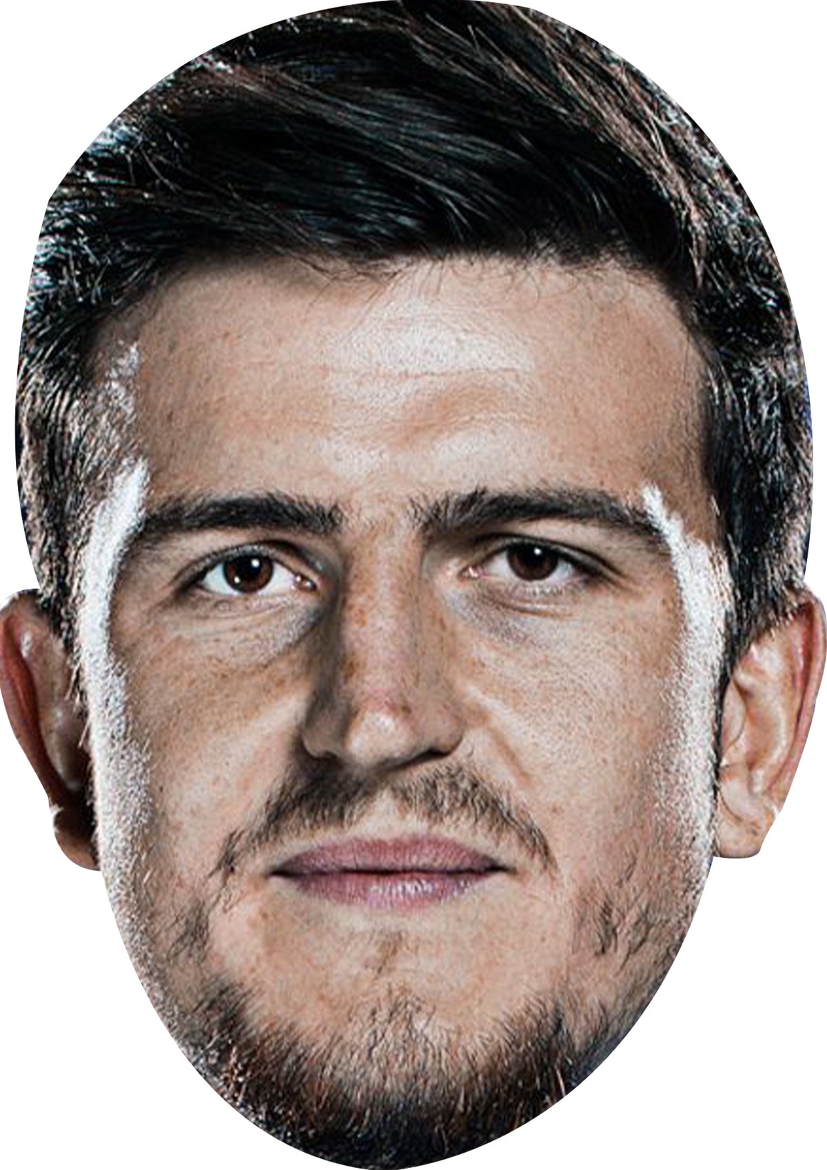 Harry Maguire Face Mask β Fancy Dress Cardboard Costume Mask β Harry Maguire Face Mask