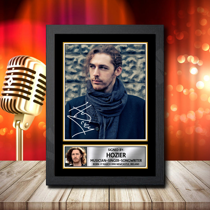 Hozier 2 – Printed Signature Music Star Print – Hozier 2