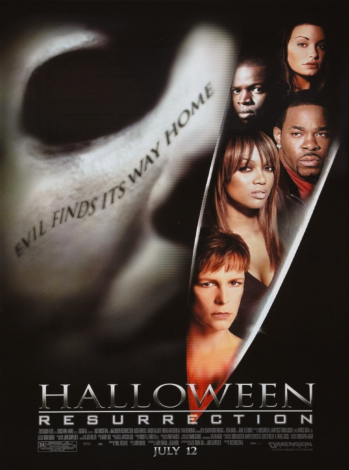 Halloween: Resurrection Poster Print – Michael Myers Horror Wall Art – Halloween Franchise Collectible Decor– Premium Slasher Film Poster for Home Theater, Bedroom & Horror Fans