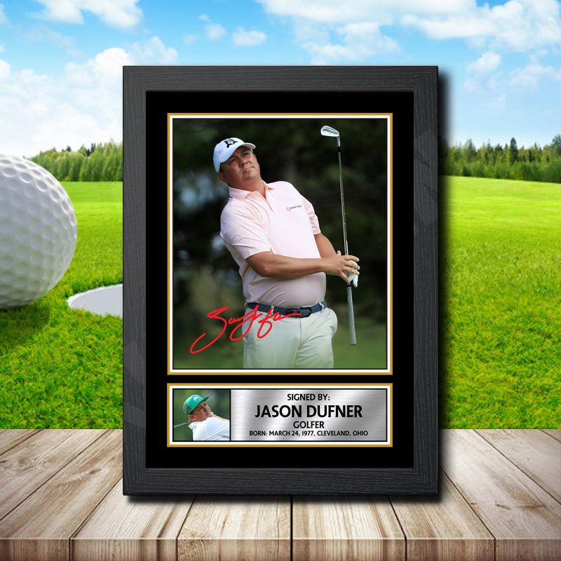 Jason Dufner Printed Signature Golfer Star Poster Print Framed Wall Art Gift – Jason Dufner Printed Signature Golfer Star Poster Print