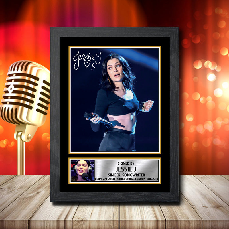 Jessie J 1 – Printed Signature Music Star Print – Jessie J 1