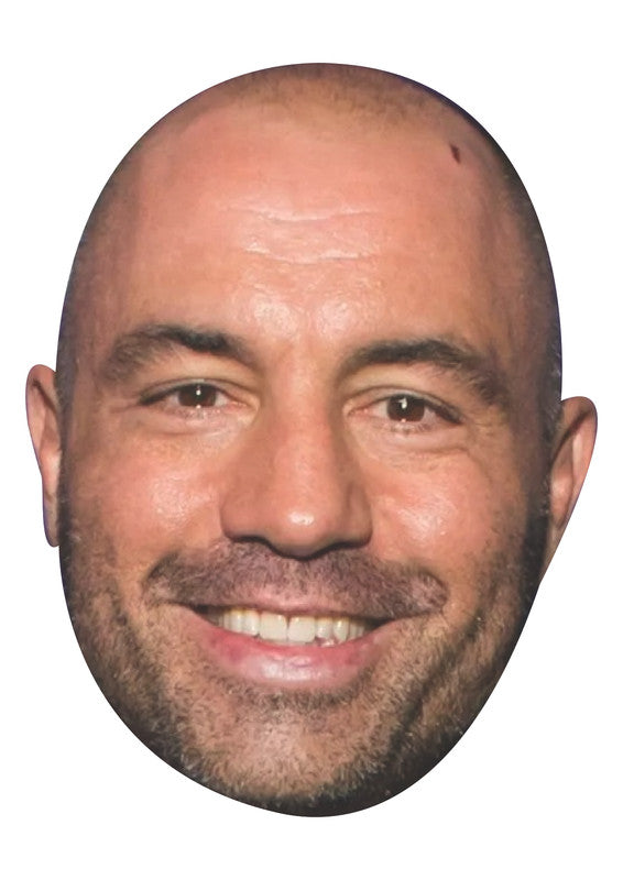 Joe Rogan Face Mask – Celebrity Podcaster & Comedian Mask for Stag Do, Hen Night, Fancy Dress & Costume Parties – Funny Adult Card Mask – Joe Rogan Face Mask