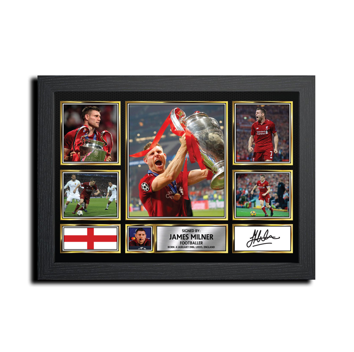 James Milner Football Gift MC1607 Printed Signature Star Poster Print Wall Art Gift β James Milner Football Gift MC1607 Printed Signature Star Poster Print Wall Art