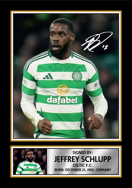 Jeffrey Schlupp Printed Signature Poster Print