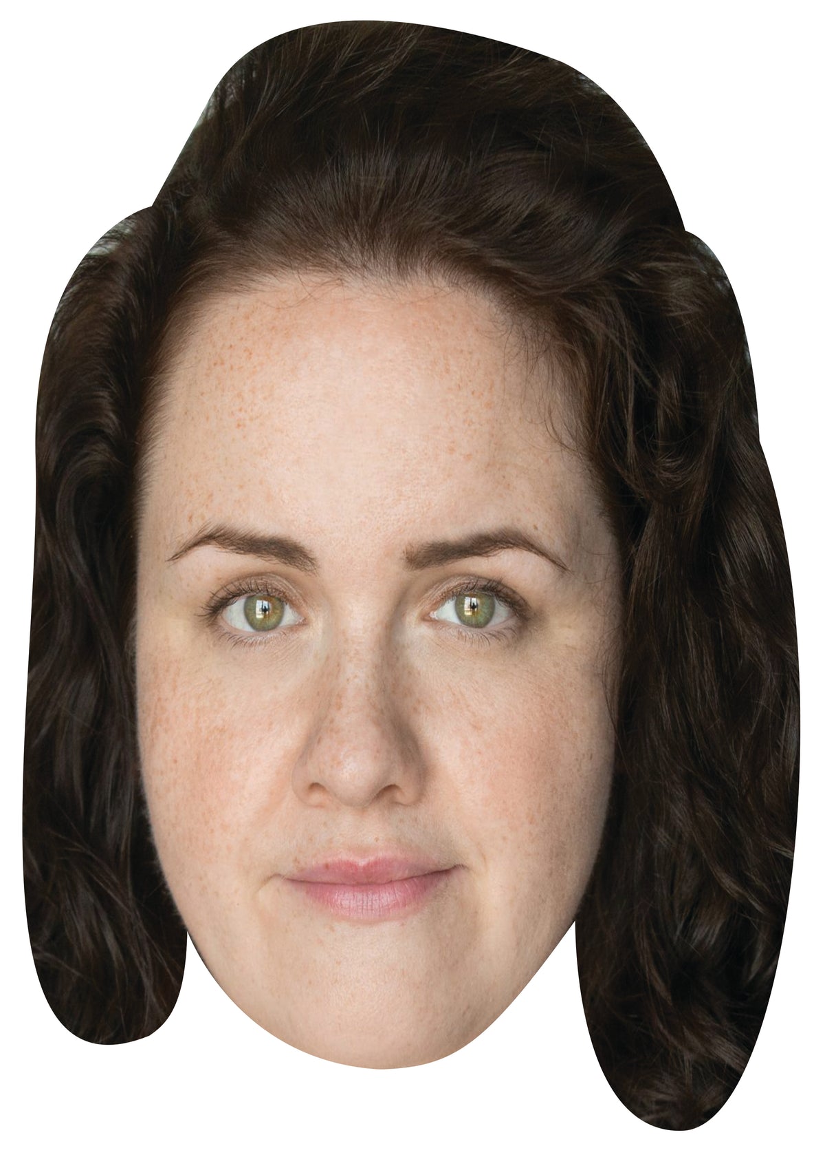 Jess Gunning Face Mask – Fancy Dress Cardboard Costume Mask – Jess Gunning Face Mask