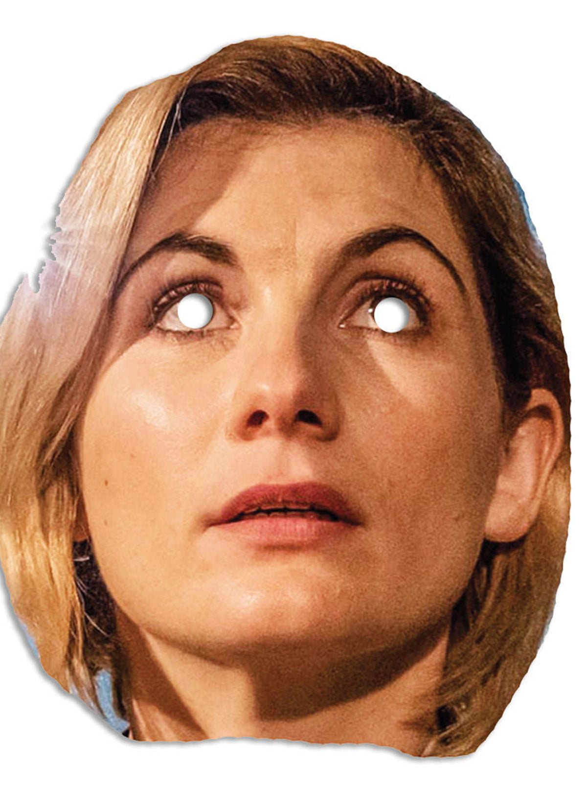 Jodie Whittaker Face Mask β Fancy Dress Cardboard Costume Mask β Jodie Whittaker Face Mask