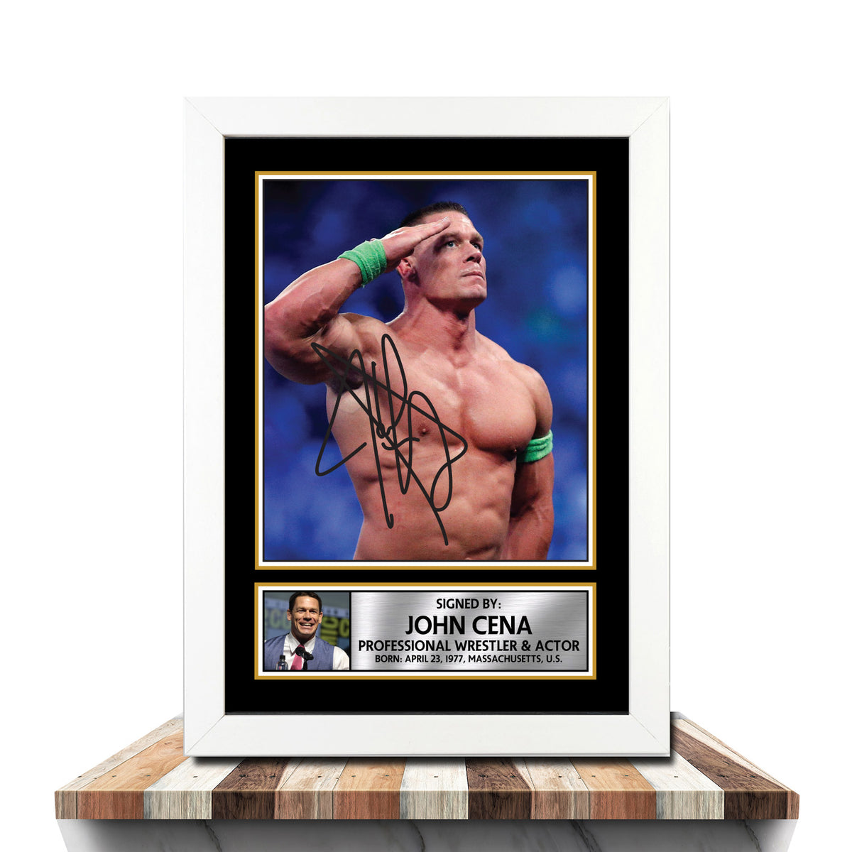 John Cena M1017 Wrestling Printed Signature Poster Print Gift