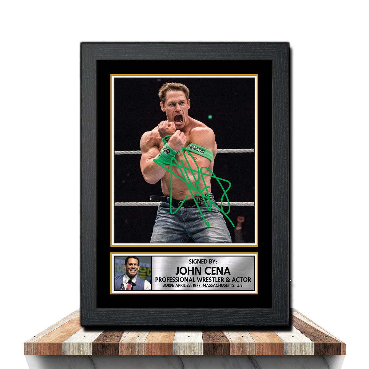 John Cena M1018 Wrestling Printed Signature Poster Print Gift