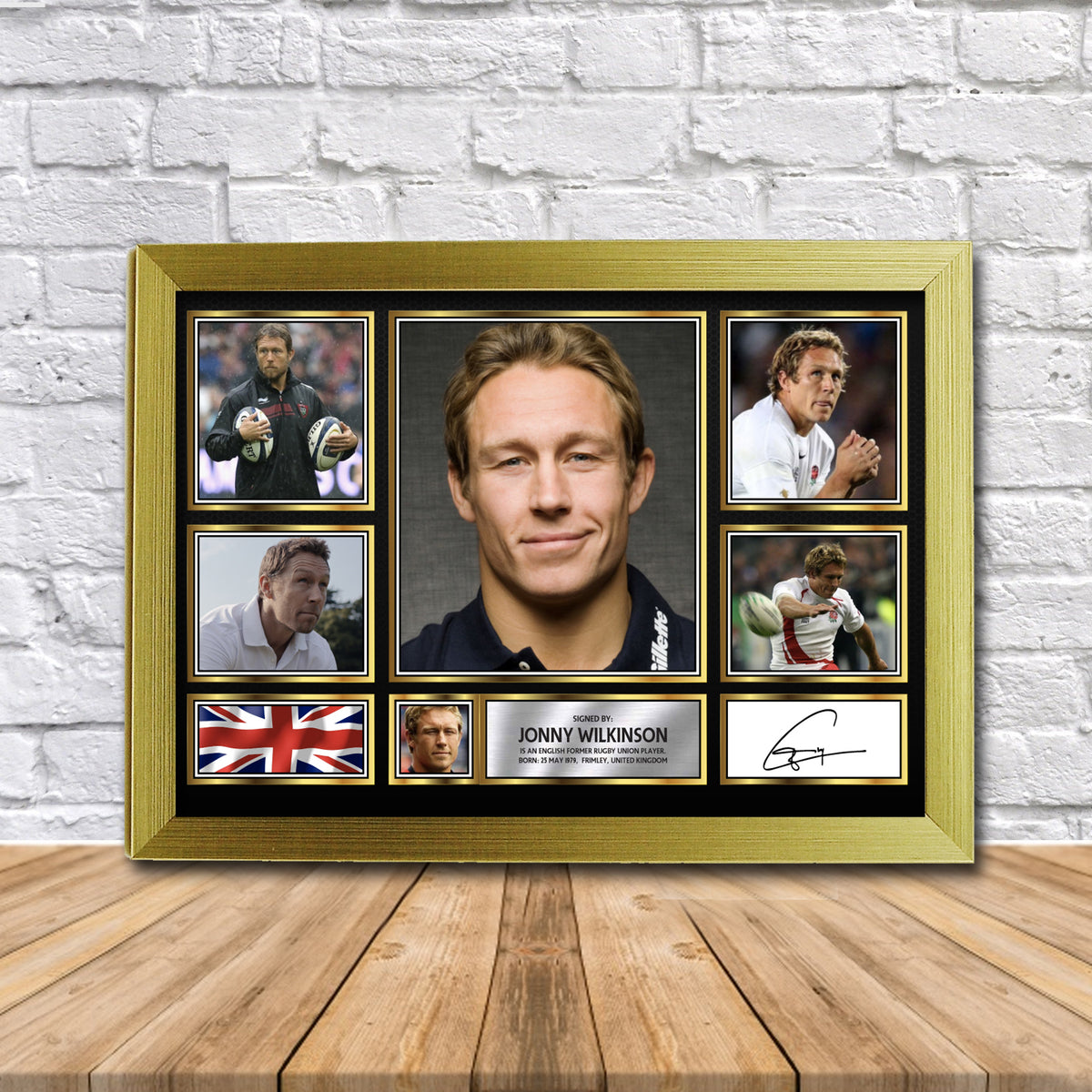Jonny Wilkinson Rugby Gift Framed Printed Signature Star Poster Print Wall Art Gift β Jonny Wilkinson Rugby Gift Framed Printed Signature Star Poster Print Wall Art