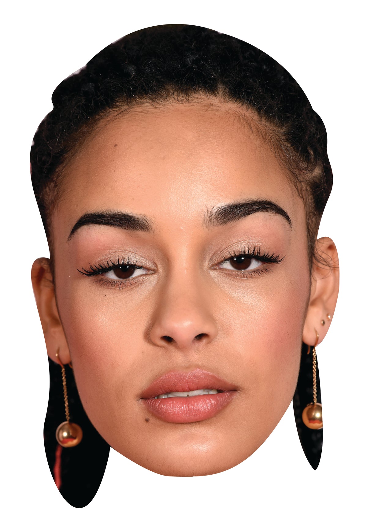 Jorja Smith Face Mask β Fancy Dress Cardboard Costume Mask β Jorja Smith Face Mask
