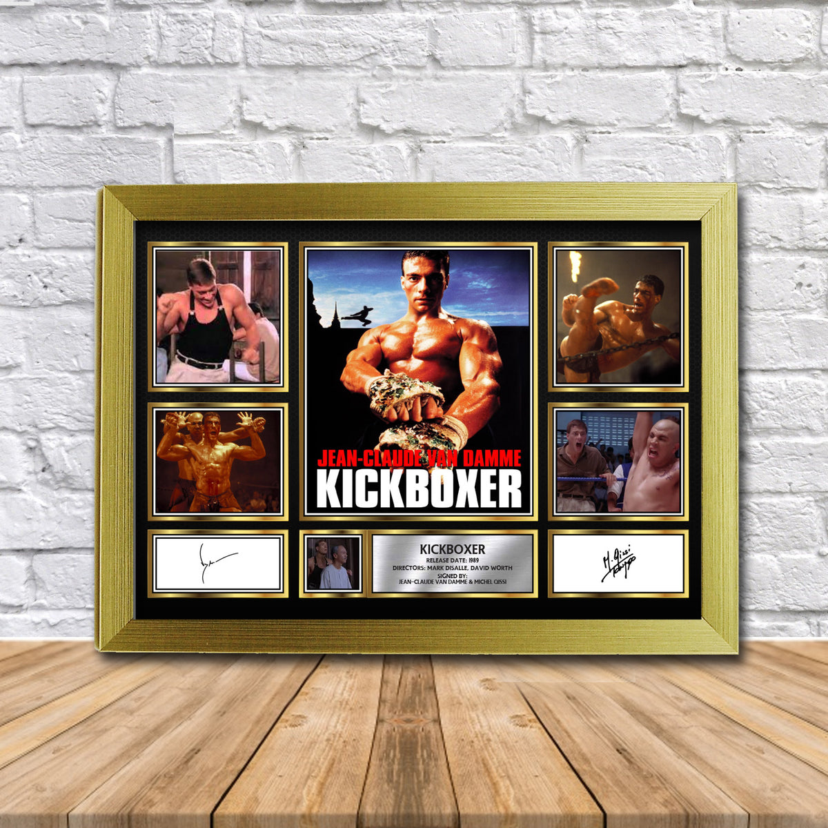 Kickboxer (2) Movie Gift Framed Printed Signature Star Poster Print Wall Art Gift β Kickboxer Movie Gift Framed Printed Signature Star Poster Print Wall Art Gift