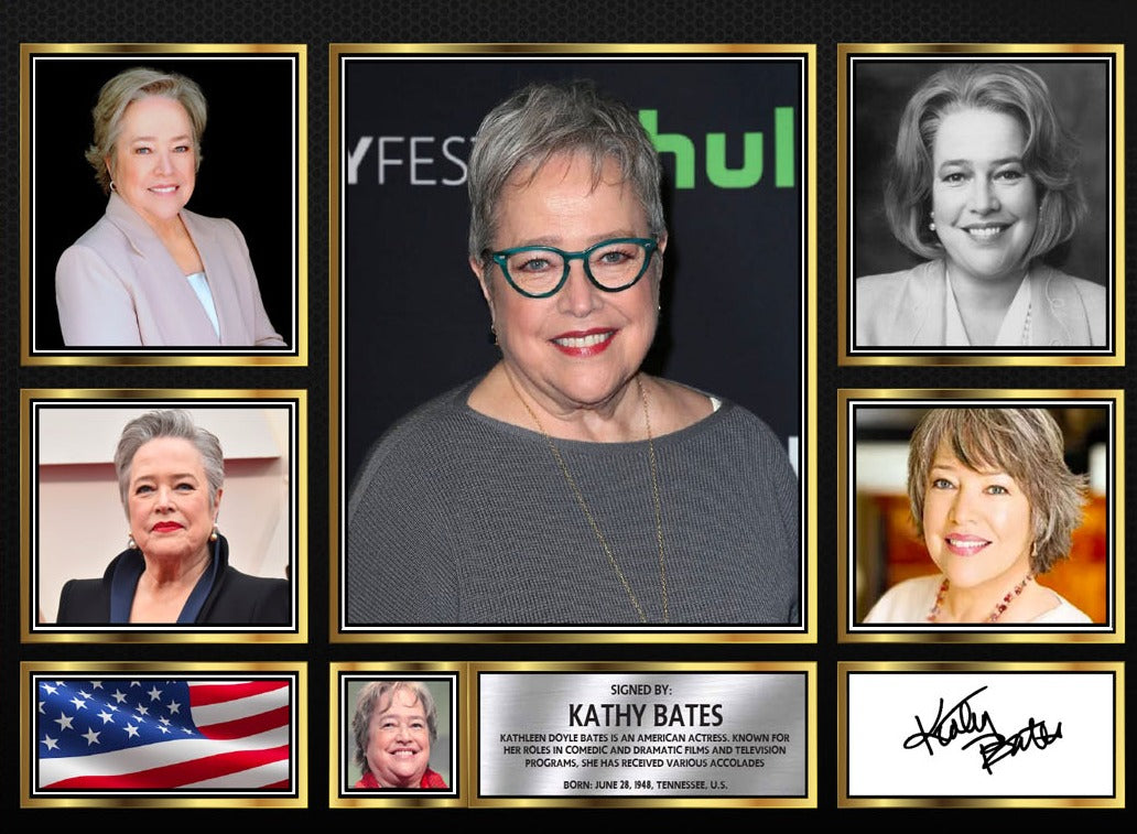 Kathy Bates Actors Framed Printed Signature Print – Fan Gift – Wall Art – Kathy Bates Actors Framed Printed Signature Print – A4 Poster