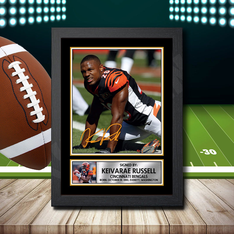 Keivarae Russell 2 – Printed Signature NFL Star Print – Keivarae Russell 2