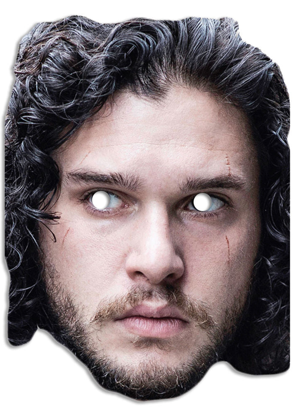Kit Harington - Jon Snow LF - Game of Thrones Celebrity Face Mask Fancy Dress Cardboard Costume Mask β Kit Harington - Jon Snow LF - Game of Thrones Face Mask