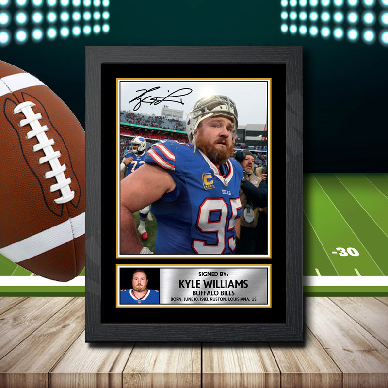 Kyle Williams 2 – Printed Signature NFL Star Print – Kyle Williams 2