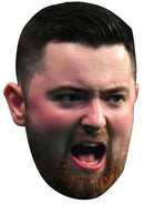 Luke Humphries - Darts Face Mask Fancy Dress Cardboard Costume Mask