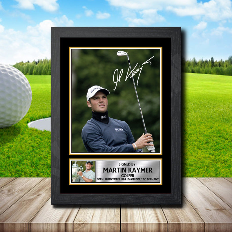 Martin Kaymer Printed Signature Golfer Star Poster Print Framed Wall Art Gift – Martin Kaymer Printed Signature Golfer Star Poster Print