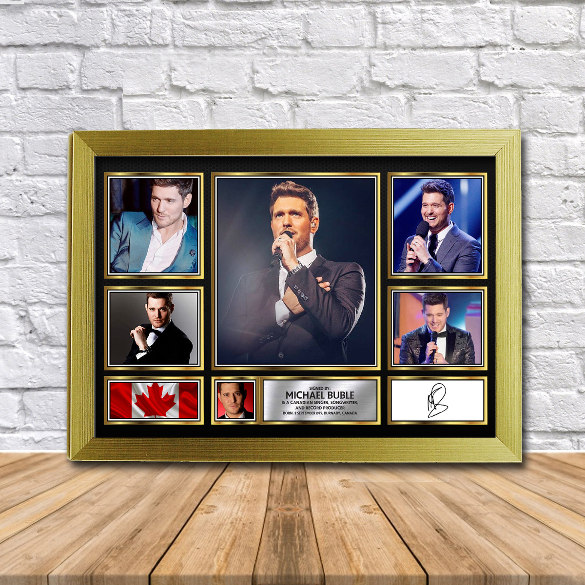 Michael Buble Music Gift Framed Printed Signature Star Poster Print Wall Art Gift – Michael Buble Music Gift Framed Printed Signature Star Poster Print Wall Art