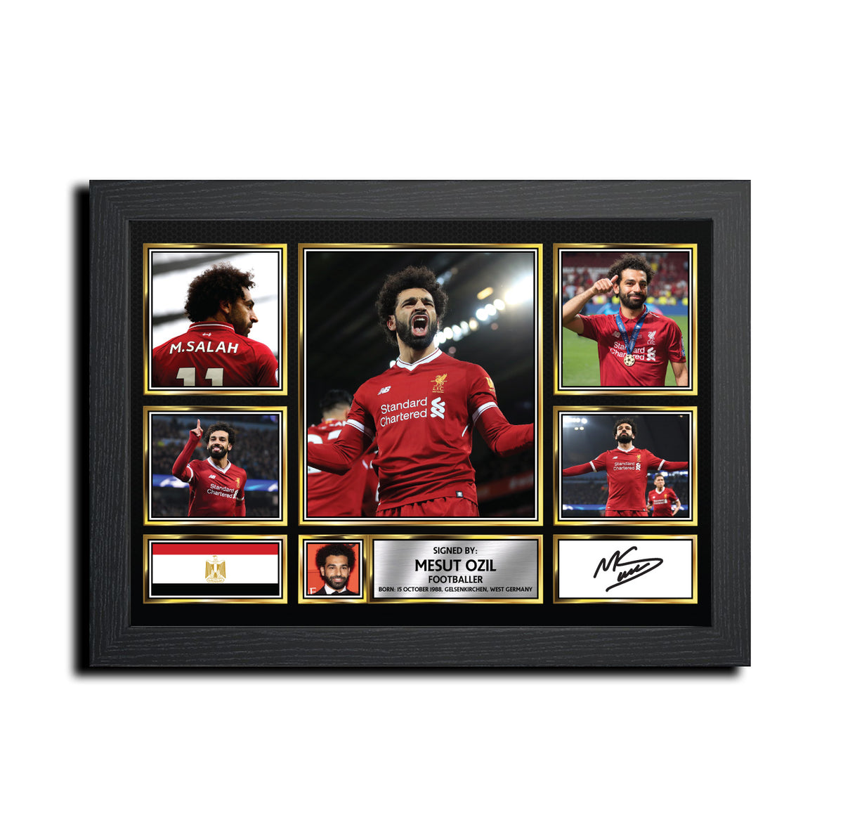 MOHAMED SALAH Football Gift MC1646 Printed Signature Star Poster Print Wall Art Gift β Mohamed Salah Football Gift MC1646 Printed Signature Star Poster Print Wall Art