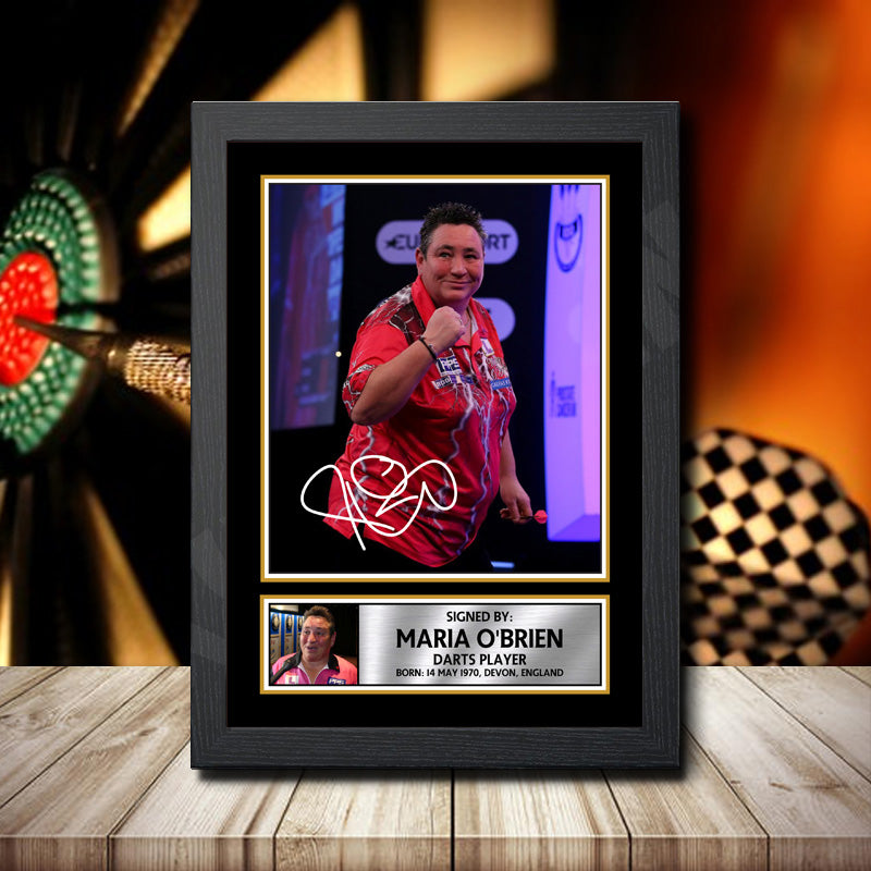Maria O Brien Printed Signature Darts Star Poster Print Framed Wall Art Gift β Maria O Brien Printed Signature Darts Star Poster Print