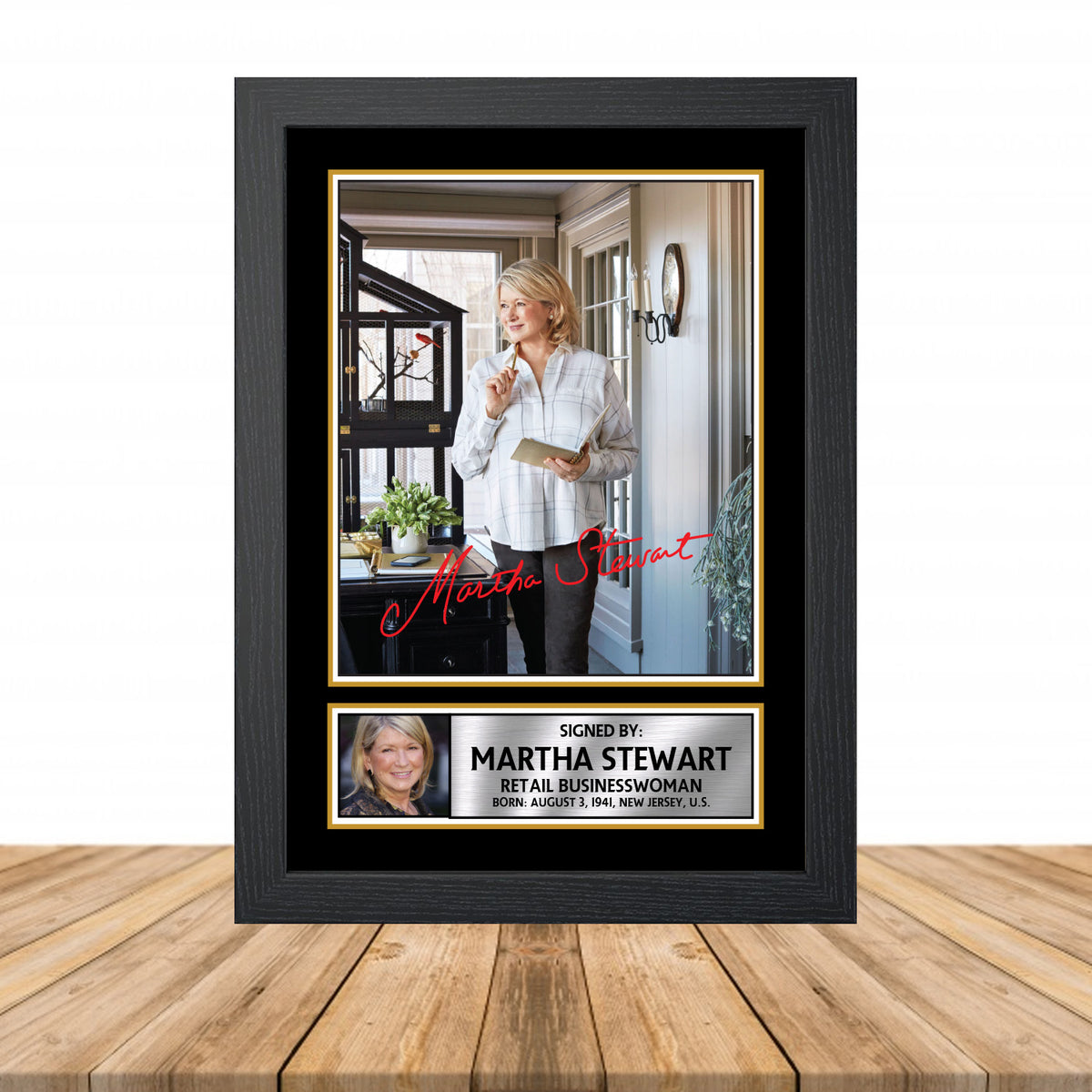 Martha Stewart M879 Television Printed Signature Poster Print Gift