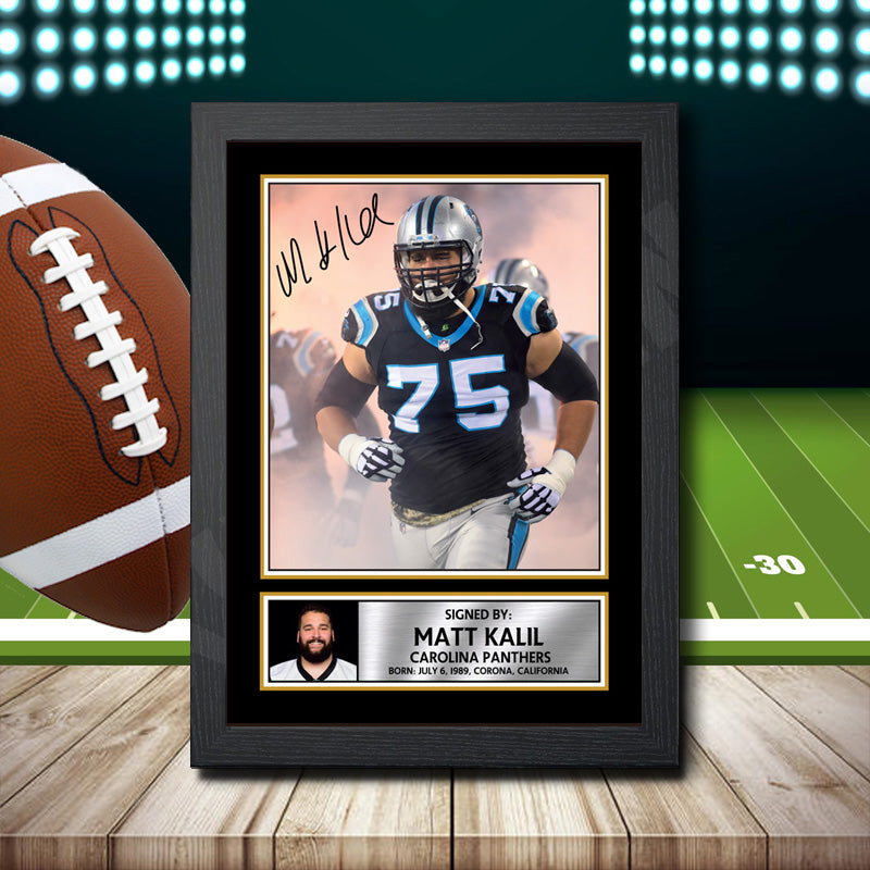 Matt Kalil 2 – Printed Signature NFL Star Print – Matt Kalil 2