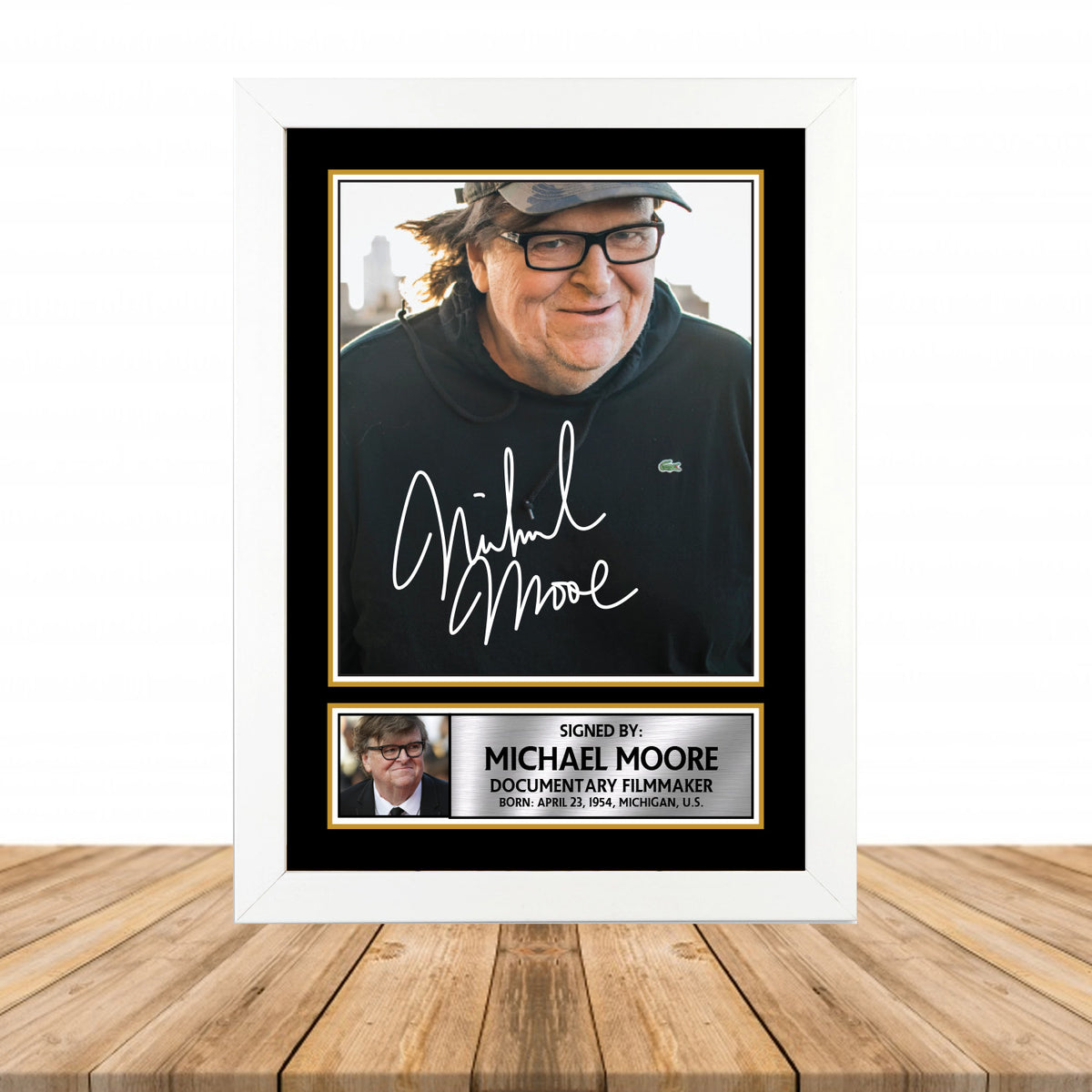 Michael Moore M882 Television Printed Signature Poster Print Gift