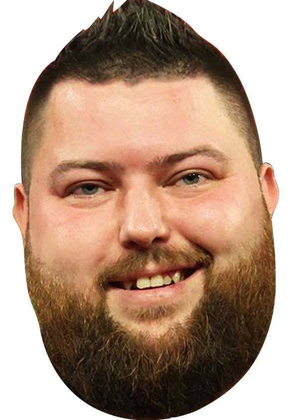 Michael Smith - Darts 2024 Face Mask Fancy Dress Cardboard Costume Mask – Michael Smith - Darts 2024 Face Mask