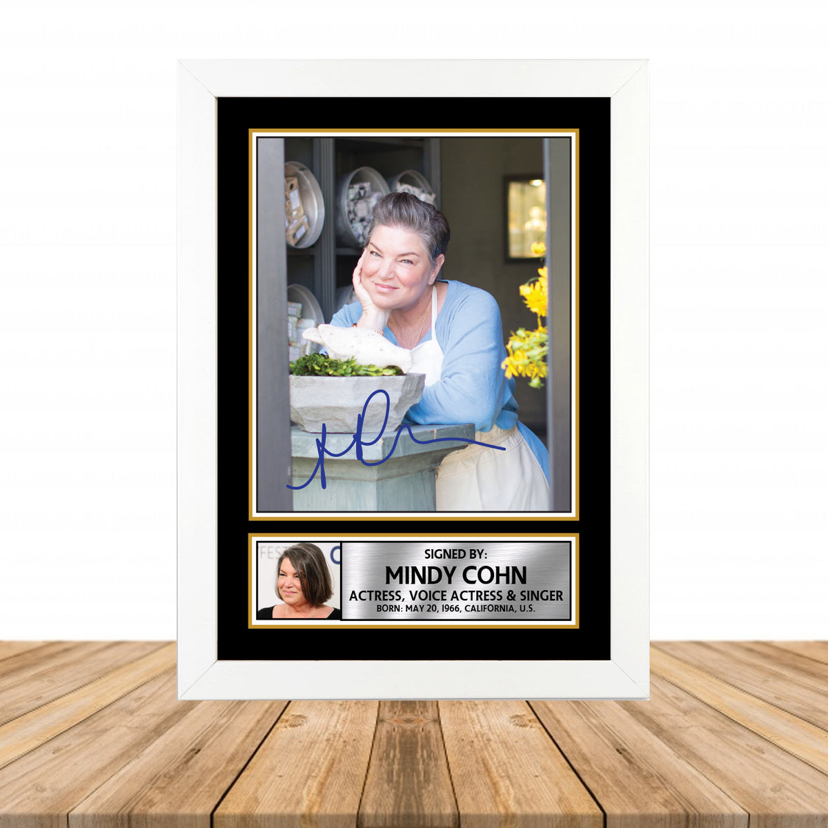 Mindy Cohn M886 Television Printed Signature Poster Print Gift
