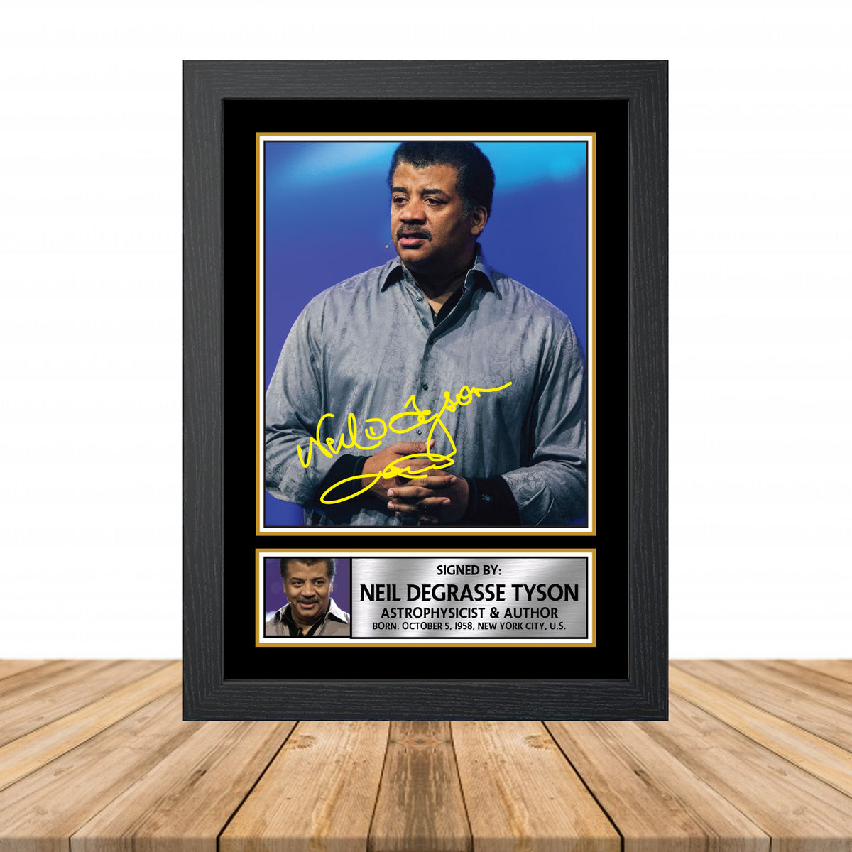 Neil DeGrasse Tyson M891 Television Printed Signature Poster Print Gift