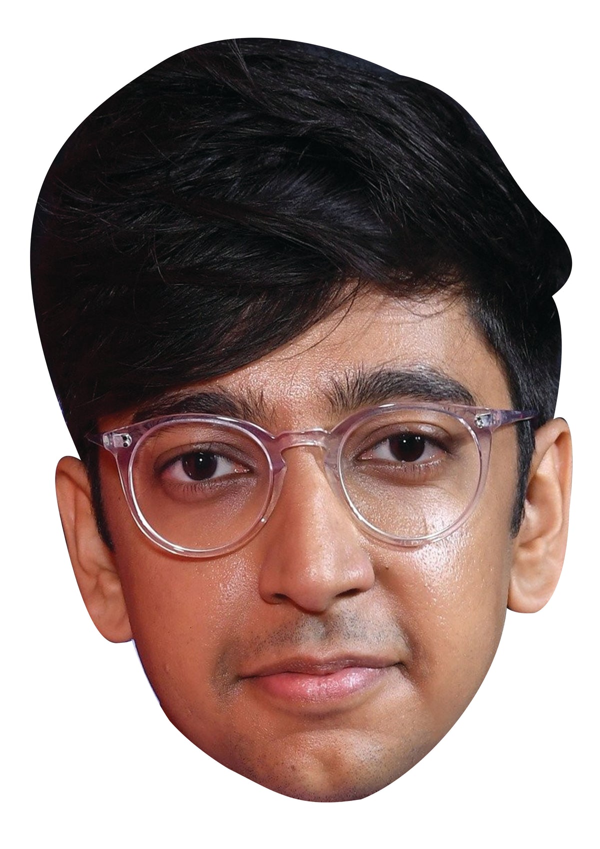 Nik Dodani Face Mask – Fancy Dress Cardboard Costume Mask – Nik Dodani Face Mask