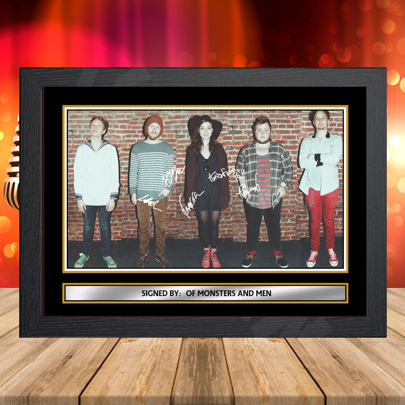 Of Monsters And Men 2 – Printed Signature Music-Landscape Star Print – Of Monsters And Men 2