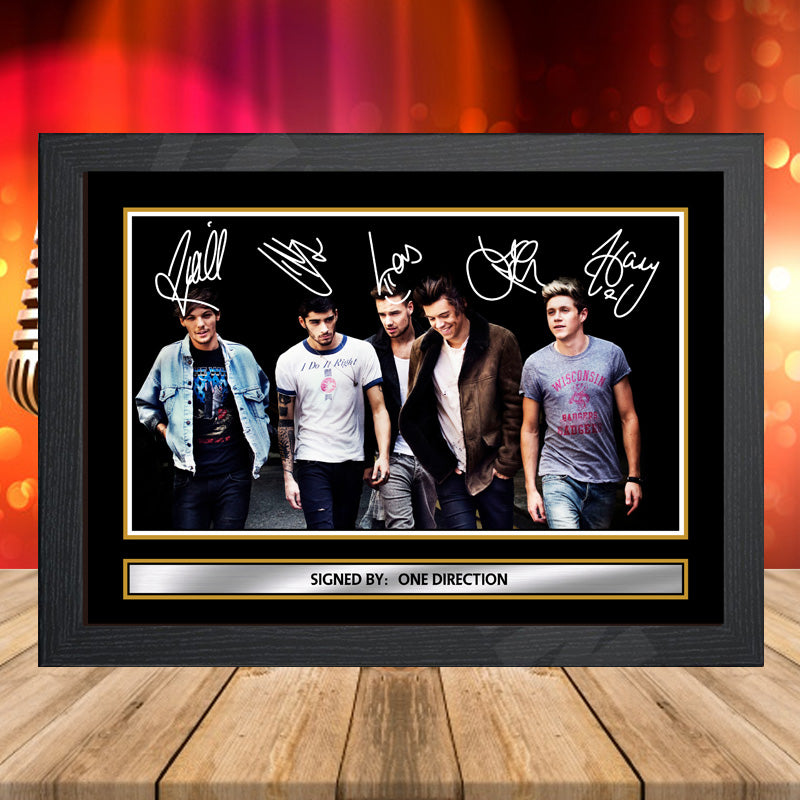 One Direction 2 – Printed Signature Music-Landscape Star Print – One Direction 2