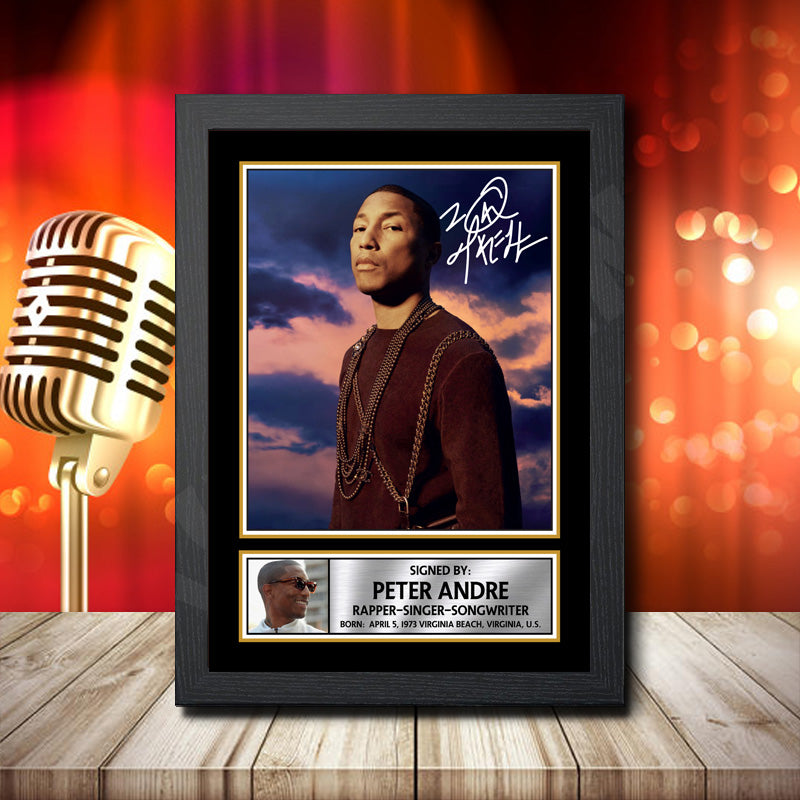 Pharrell Williams 2 – Printed Signature Music Star Print – Pharrell Williams 2