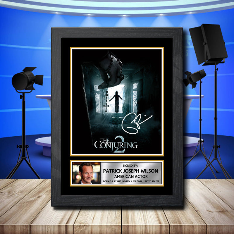 Patrick Wilson 3 Printed Signature Television Star Poster Print Framed Wall Art Gift – Patrick Wilson 3 Printed Signature Television Star Poster Print