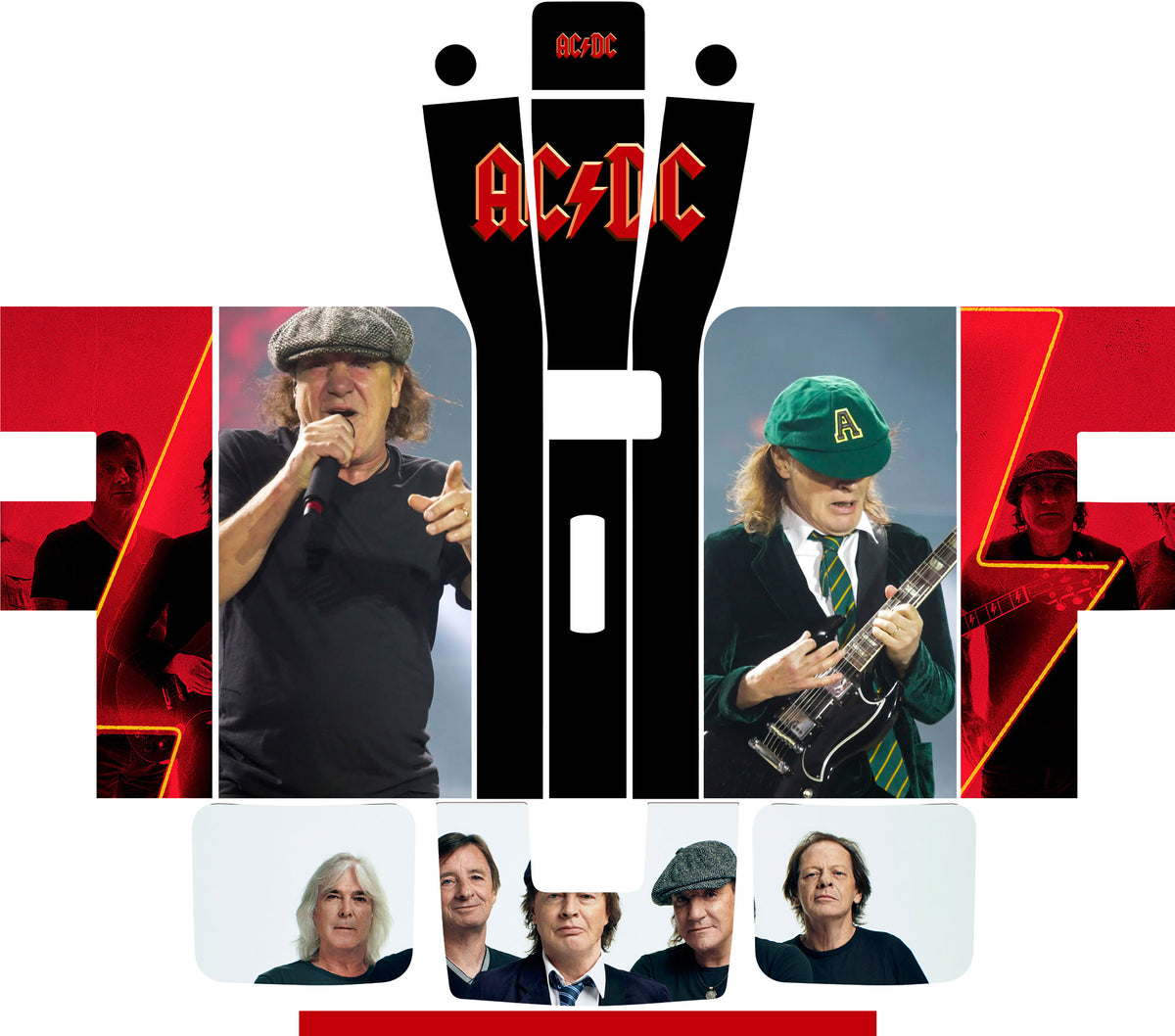 Perfect Draft Maxi Skin - ACDC - Sticker - Vinyl Sticker