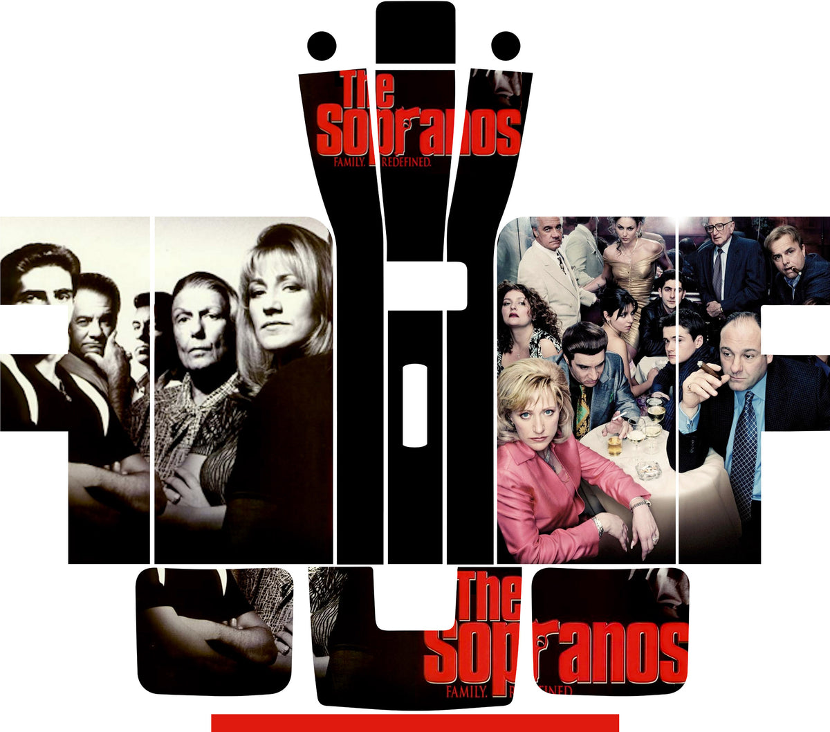 Perfect Draft Maxi Skin - The Sopranos - Vinyl Sticker