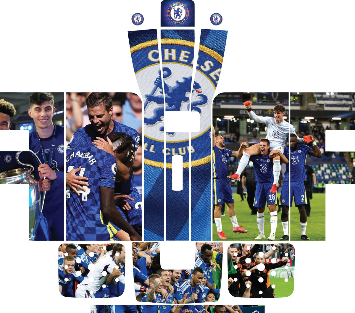 Perfect Draft Maxi Skin - Chelsea FC - Vinyl Sticker