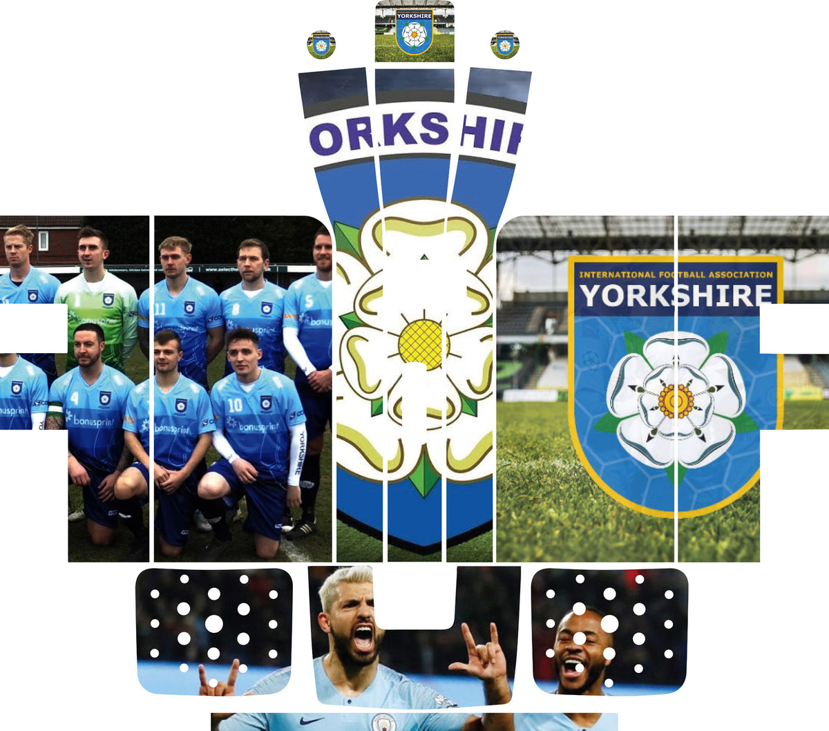 Perfect Draft Maxi Skin - Yorkshire CC - Vinyl Sticker