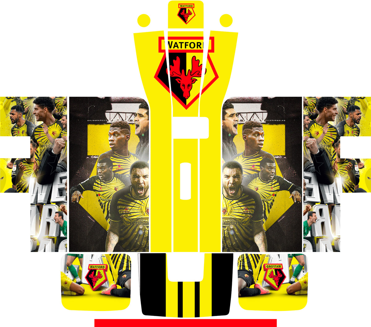 Perfect Draft Maxi Skin - Wolves FC - Vinyl Sticker
