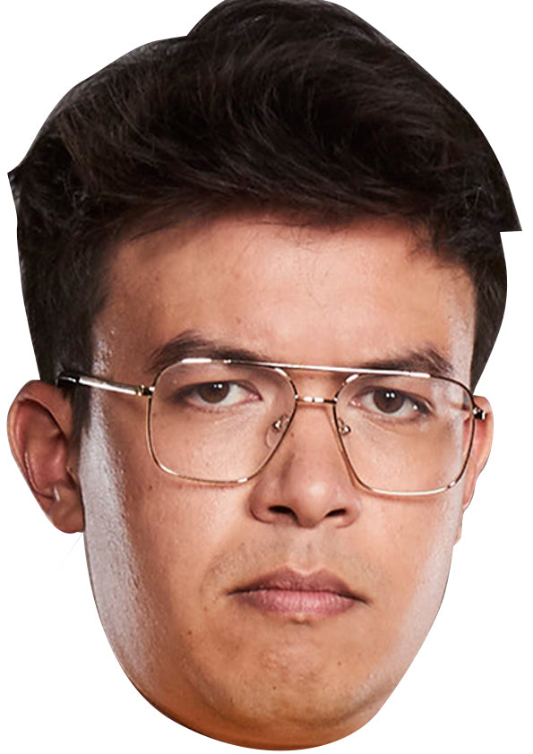 Phil Wang Face Mask β Fancy Dress Cardboard Costume Mask β Phil Wang Face Mask