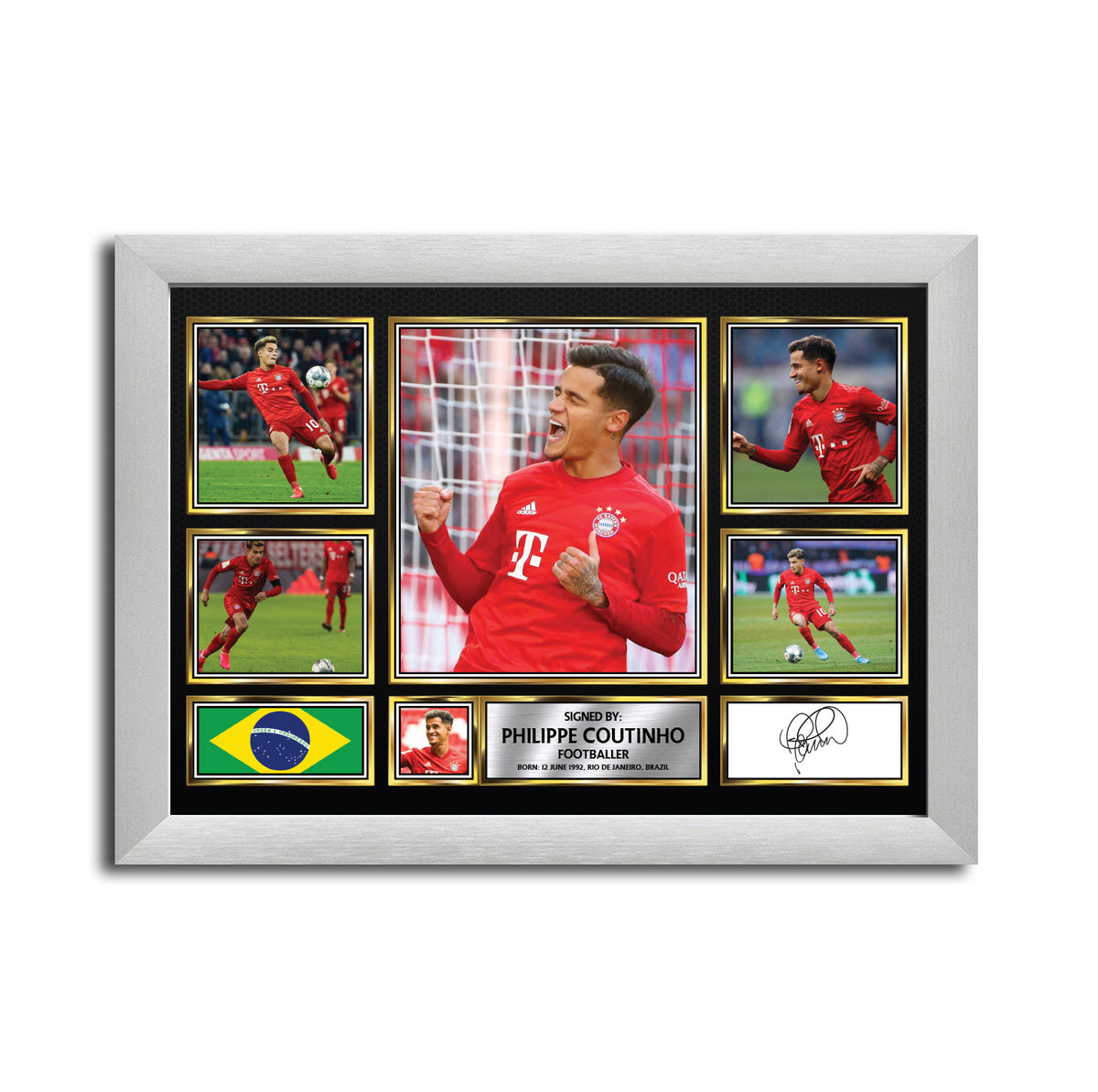 Philippe Coutinho Football Gift MC1695 Printed Signature Star Poster Print Wall Art Gift – Philippe Coutinho Football Gift MC1695 Printed Signature Star Poster Print Wall