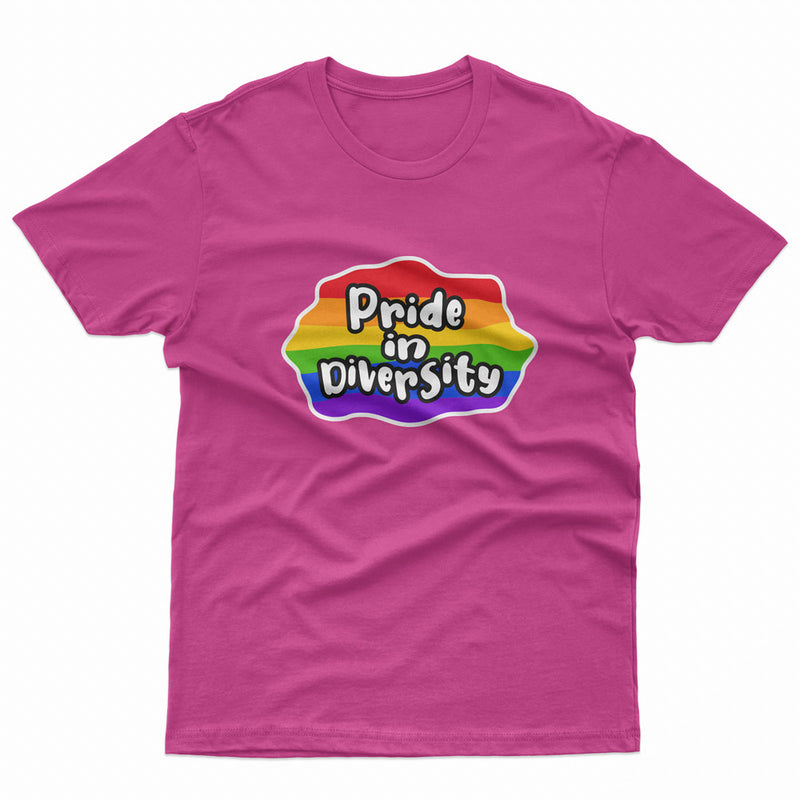Pride In Diversity LGBT Gay Lesbian Tee