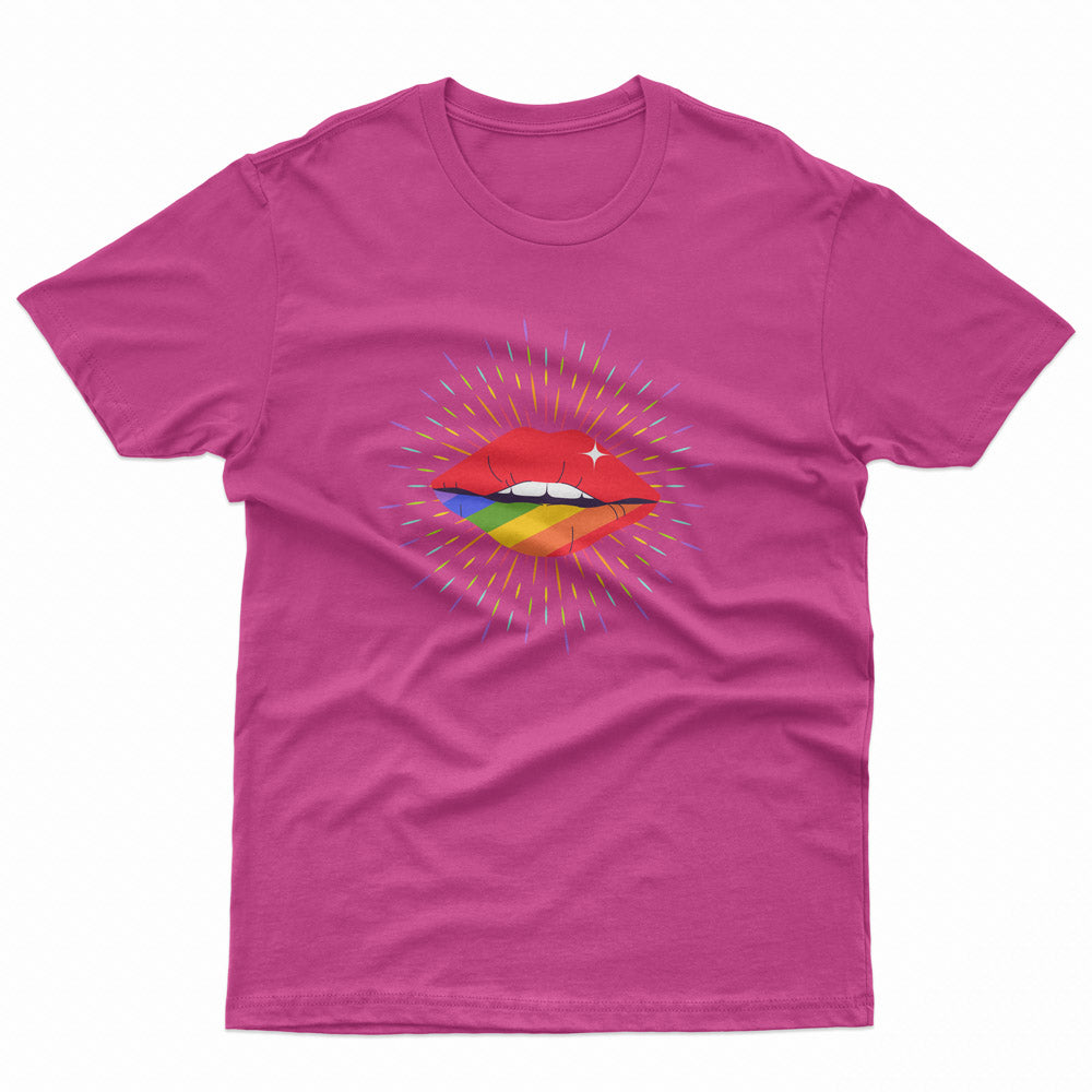Pride Lips LGBT Gay Lesbian Tee