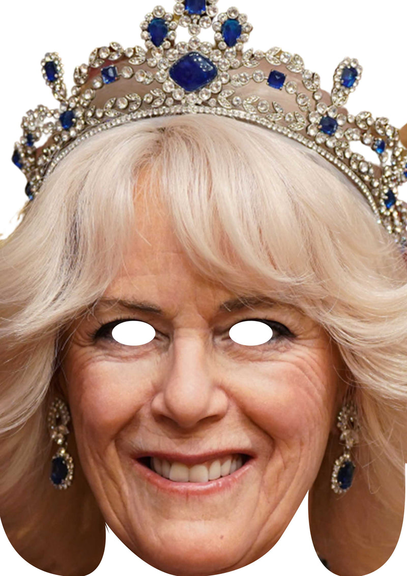 Queen Camilla Consort Face Mask