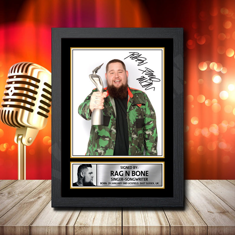 Rag N Bone 2 – Printed Signature Music Star Print – Rag N Bone 2
