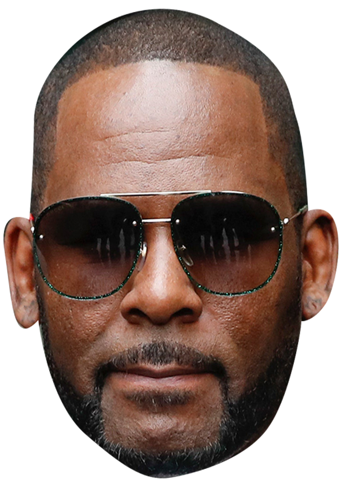 R Kelly Face Mask β Fancy Dress Cardboard Costume Mask β R Kelly Face Mask