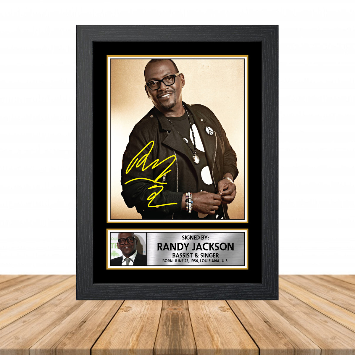 Randy Jackson M903 Television Printed Signature Poster Print Gift