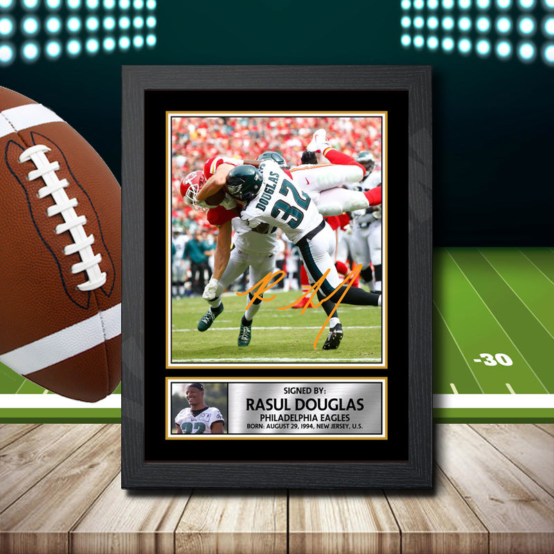 Rasul Douglas – Printed Signature NFL Star Print – Rasul Douglas