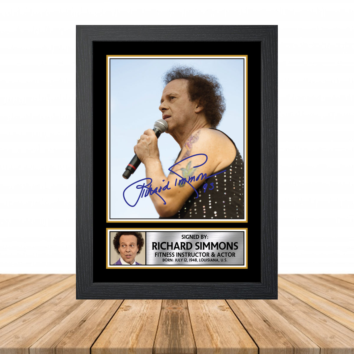 Richard Simmons M913 Television Printed Signature Poster Print Gift